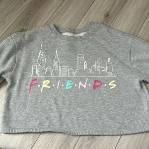 F.r.i.e.n.d.s cropped crewneck